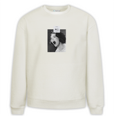 Silence Baskılı Premium Oversize Sweatshirt